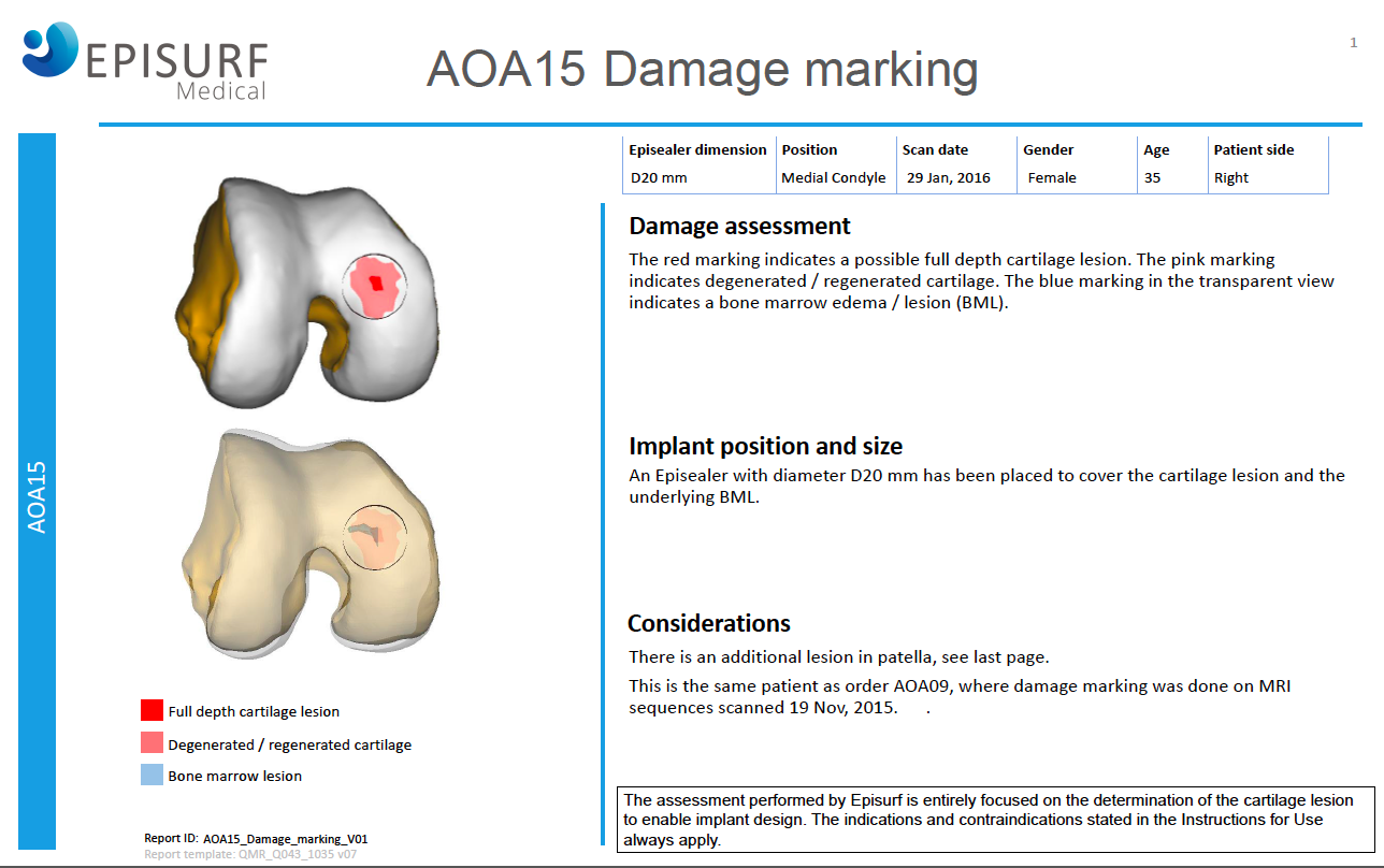 Self Photos / Files - Damage Marking